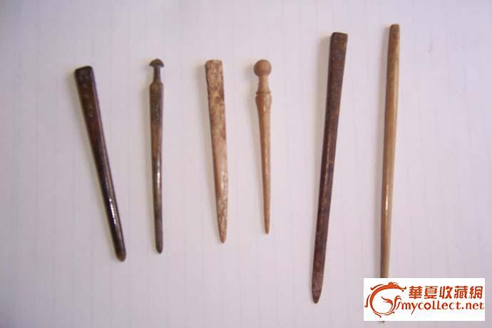 建筑工地上挖出的古发簪_建筑工地上挖出的古