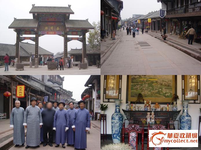 成都龙泉洛带古镇的古董店图片