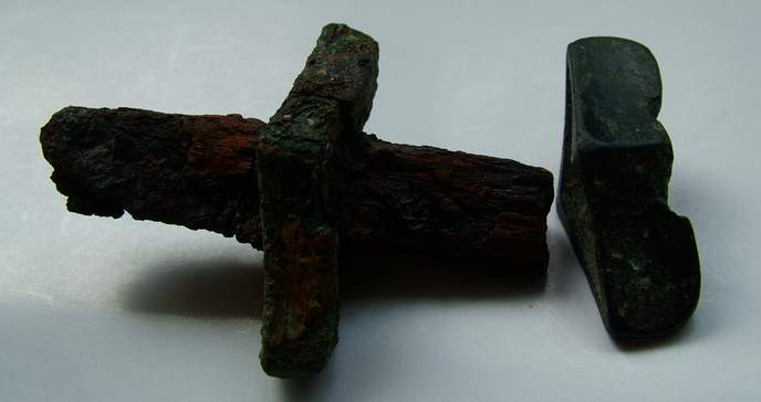 箭头和剑格,来自藏友dboy916-铜器-其它-藏品鉴