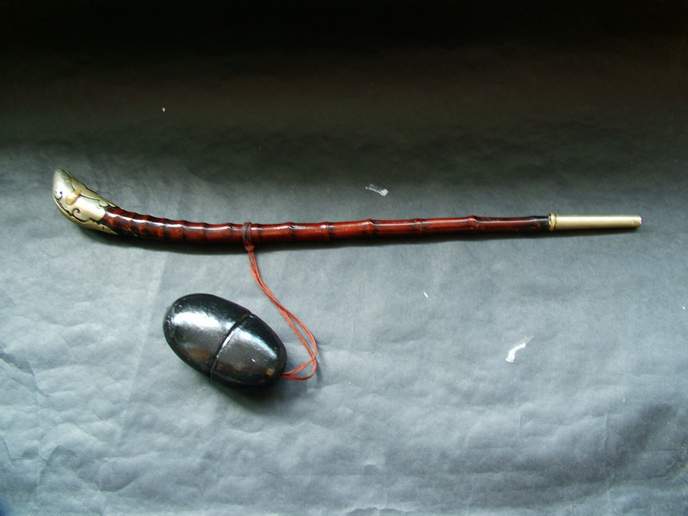 白铜老烟袋,来自藏友dboy916-杂项-其它-藏品鉴