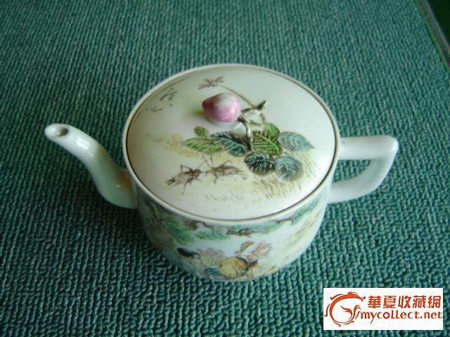 王琦粉彩人物茶壶,来自藏友可上九天揽月-陶瓷