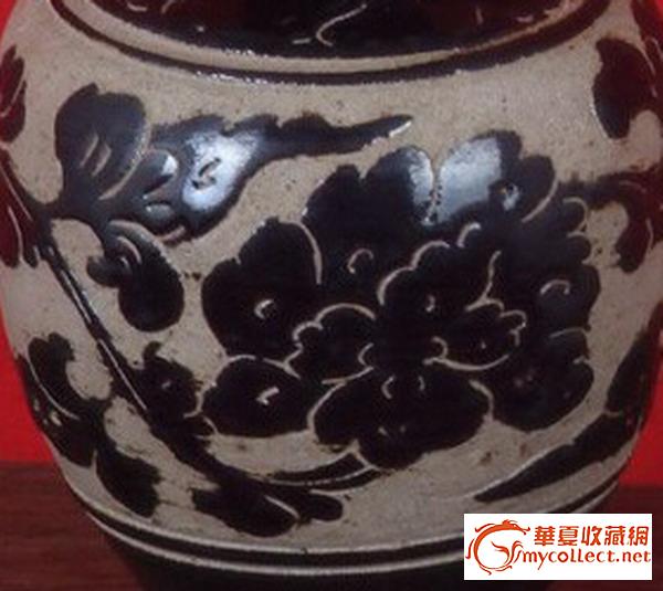 西夏,黑釉剔花 新在那里