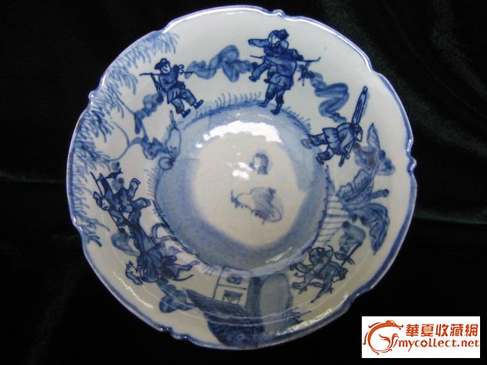 清、青花瓷碗(两个农夫和一头驴的故事),来自藏