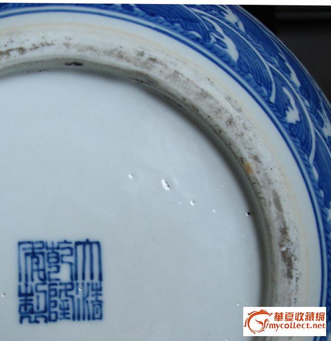 青花天球瓶,来自藏友yyw0626-瓷器-明清-藏品鉴