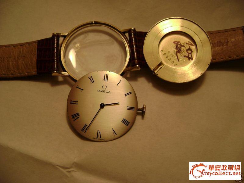 Omega 男表,14k实金表壳_Omega 男表,14k实