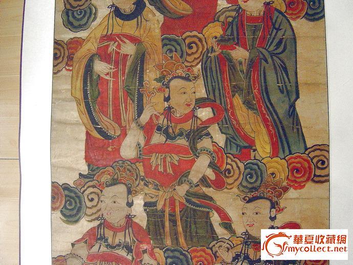 清代道教画--九天玄女_清代道教画--九天玄女鉴定_来自藏友凡心_字画鉴定_其它字画鉴定_古玩鉴定估价_华夏收藏网