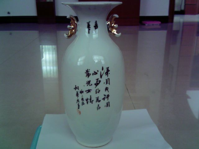 桐华居花瓶,来自藏友暗藏阁主-瓷器-明清-藏品
