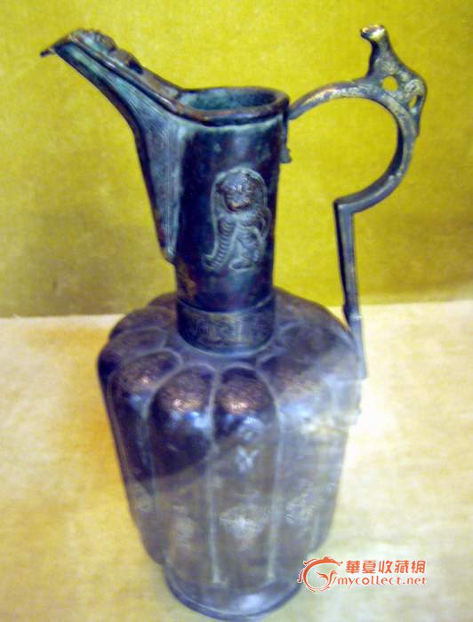 元青花器型的来源,伊朗国家博物馆内的部分金