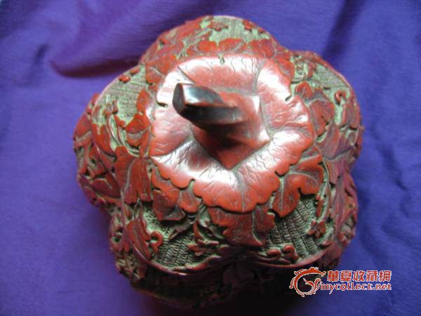 剔红瓜型盖盒,来自藏友OWELL1984-杂项-其它