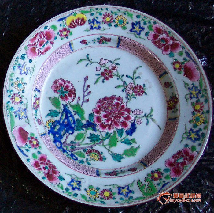 整理仓库,找到一堆破烂盘子,拿出来欣赏._整理