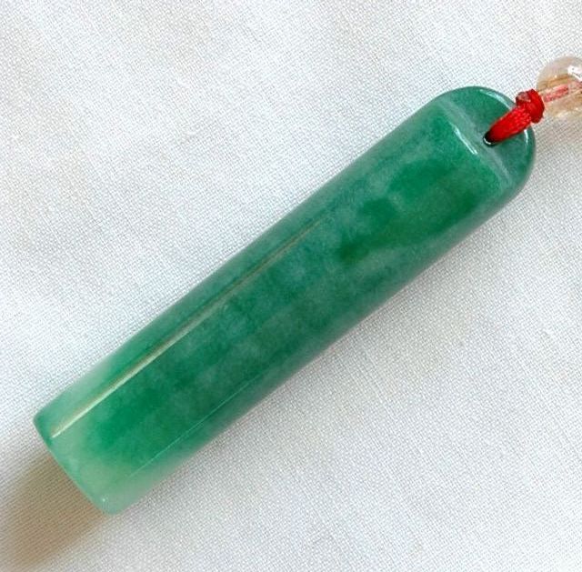 清中期文官至一品镇国公辅国公用翠玉翎管_清