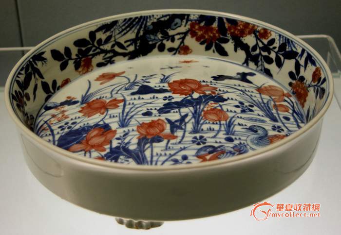 上海博物馆藏康熙瓷器欣赏二,青花釉里红.