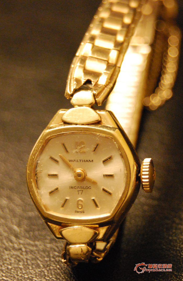 华生(Waltham)14k古典<em>女式金表</em>,来自藏友默存