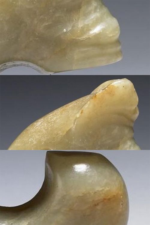请欣赏:馆藏红山玉猪龙图片