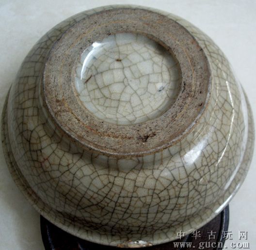哥釉碗图片