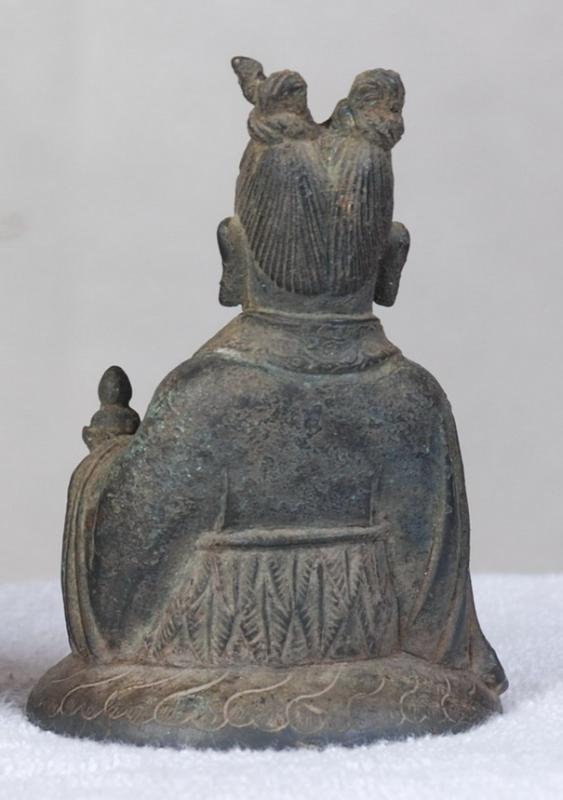 明代厚重老君像一尊,来自藏友hubi-铜器-其它-藏