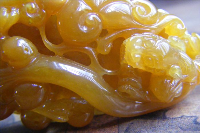 一种不知名的黄玉,来自藏友百川行吟-玉石-和田-藏品鉴定估价-华夏收藏网