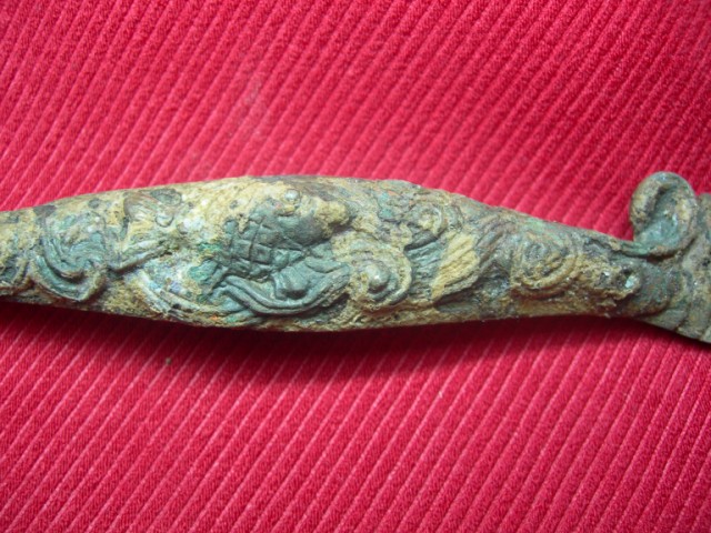 汉代海水鱼纹铜带钩