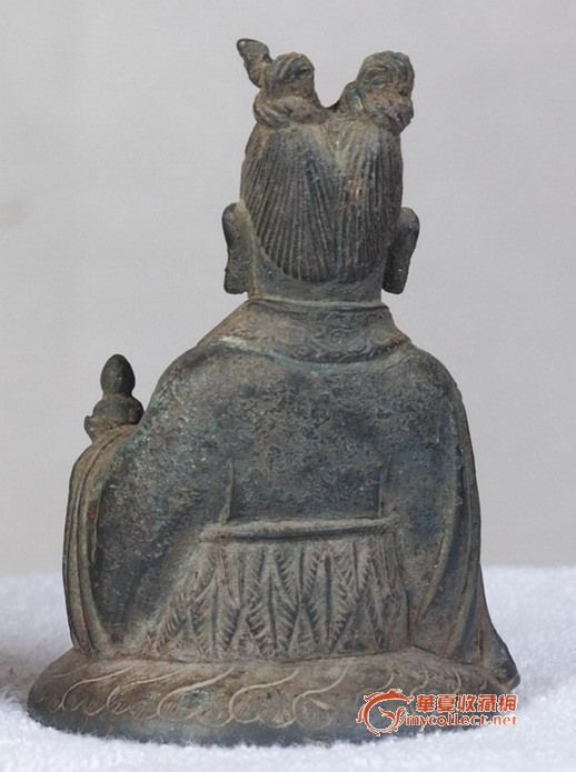 明代精美厚重老君像一尊,来自藏友hubi-铜器-造