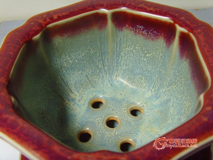 钧瓷花盆,来自藏友天都山水郎-陶瓷-高古-藏品