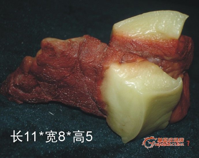 (赛宝)--切了一块五花肉赛赛(寿山芙蓉石)--绝对