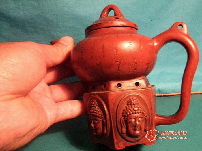 不知道是什么壶 不认识上面的字 多是满文_不