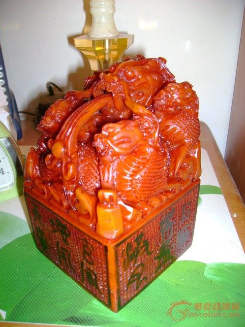 黄金黄田黄冻;五龙江苏巡抚印;明朝供春款树瘿