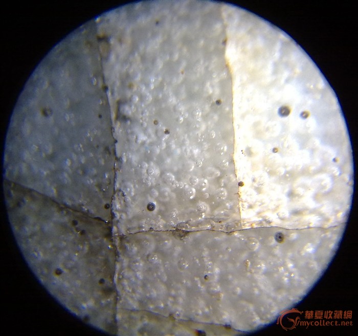 金丝铁线哥釉洗 (带放大气泡图)