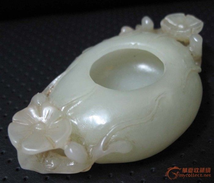 文房赛宝--老包浆和田玉 小水洗_文房赛宝--老