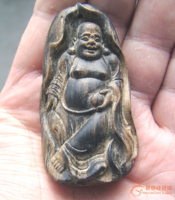 沉香木,雕佛挂件(今天南京的收获),来自藏友欧