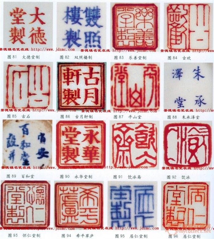 --老帖新用,民国瓷器款识大集合(图集)(3)<em>鉴定</em>_