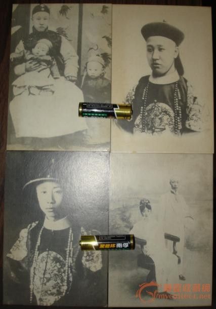 难得一见清末老<em>照片</em>卡---慈禧太后与光绪<em>皇帝</em>共
