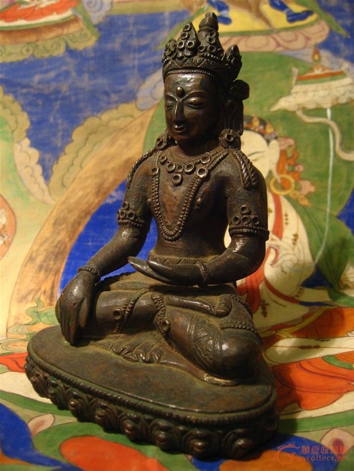 清代金刚不动佛一尊_清代金刚不动佛一尊鉴定_来自藏友云里金刚_铜器鉴定_其它铜器鉴定_古玩鉴定估价_华夏收藏网