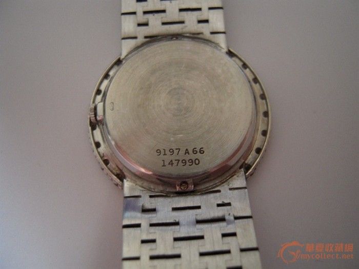 1971年18k<em>白金</em>镶钻伯爵<em>女士腕表</em>,来自藏友wa