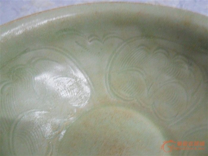 宋代越窑青瓷刻花碗,来自藏友荣华china-陶瓷-