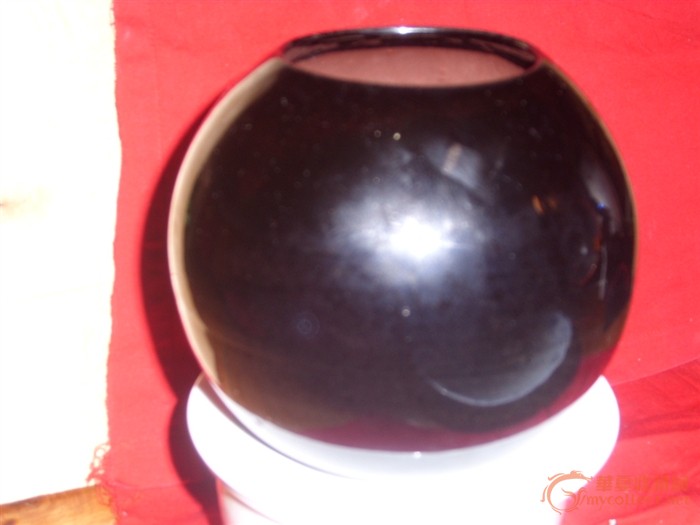 无名黑釉紫沙罐,来自藏友aapp333-陶瓷-其它-