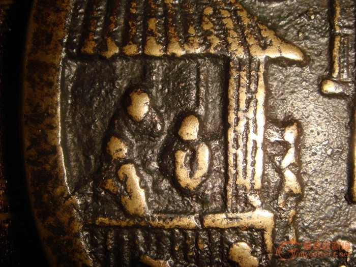 明朝万历通宝特大花钱——厌胜钱,铸造于明神宗朱翊(1573年至1620年)图片