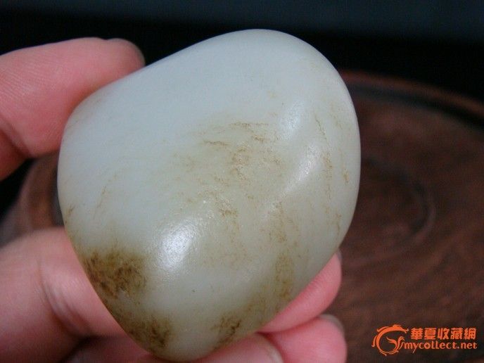 【原石自然美】和玉友交流玩和田籽料的一点心