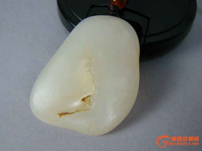 【原石自然美】和玉友交流玩和田籽料的一点心