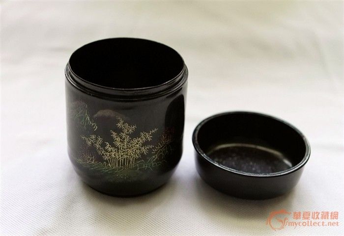 温州漆器——茶叶罐图片