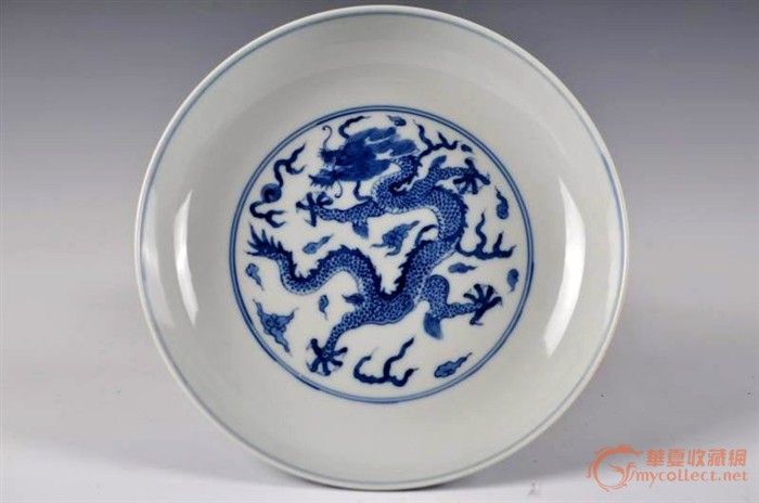 明清 盘子 盘子 来自藏友收藏情 瓷器 明清 藏高清图片