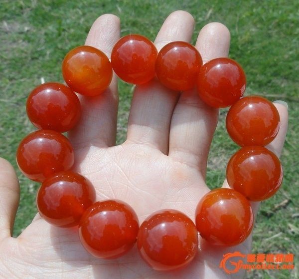 玛瑙手链_玛瑙手链鉴定_来自藏友古董好_珠宝