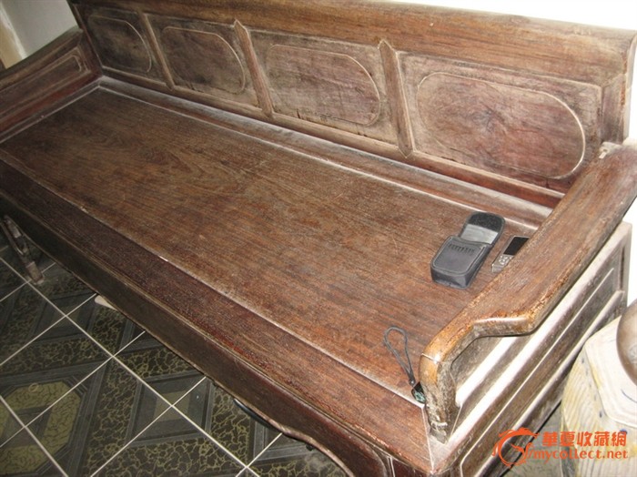 民国老红木三人椅,来自藏友小草8888-木器-其它-藏品鉴定估价-华夏收藏网
