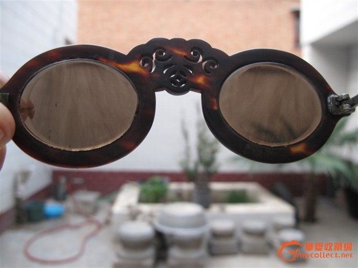 茶色水晶眼镜_茶色水晶眼镜鉴定_来自藏友银