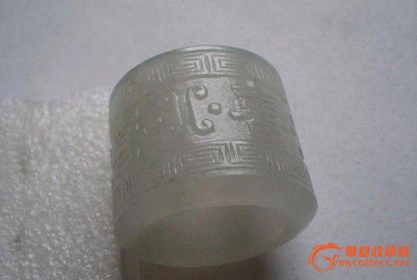 清代翡翠扳指,来自藏友舟轻-玉石-明清-藏品鉴定估价-华夏收藏网