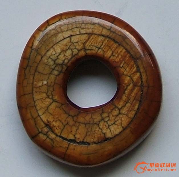 [物品编号:508475] 两只老"发箍"; 独角鲸牙工艺品