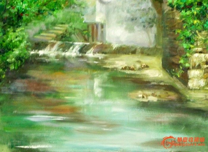 写生_公园风景色彩写生_青岛风景写生色彩_色彩山水 ...