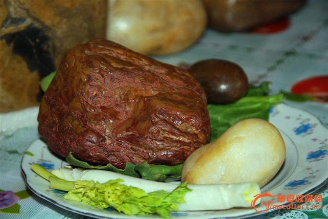 玛瑙石"牛肉".