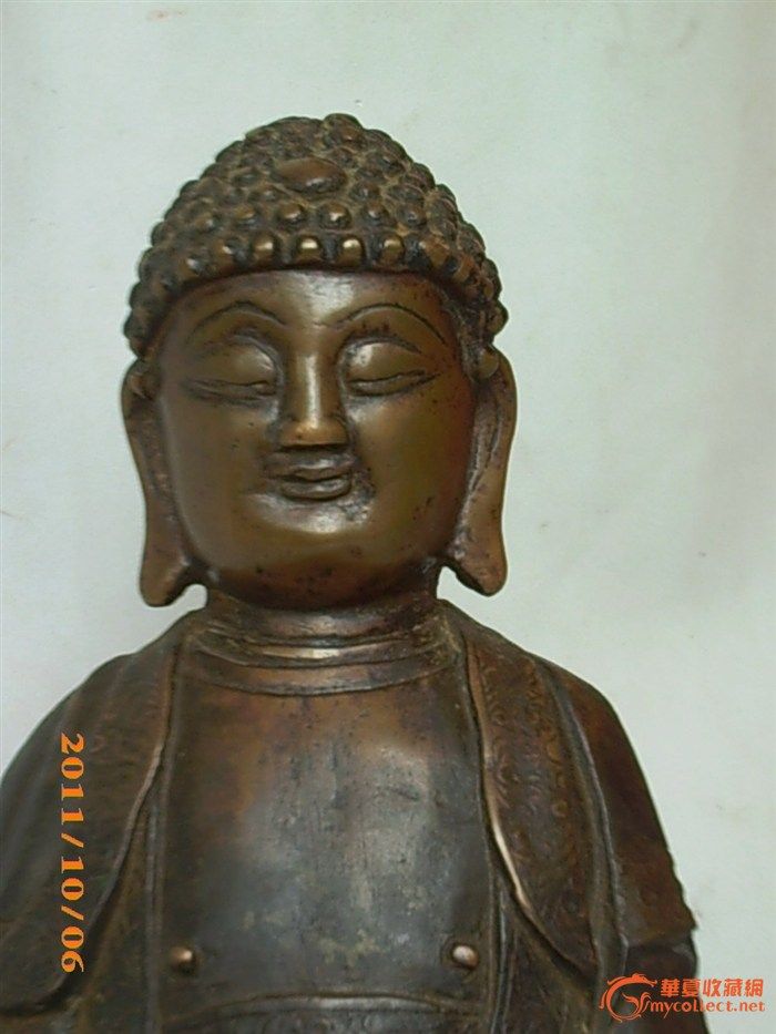 '迎春'--明代铜佛像,来自藏友东土来人-铜器-造像