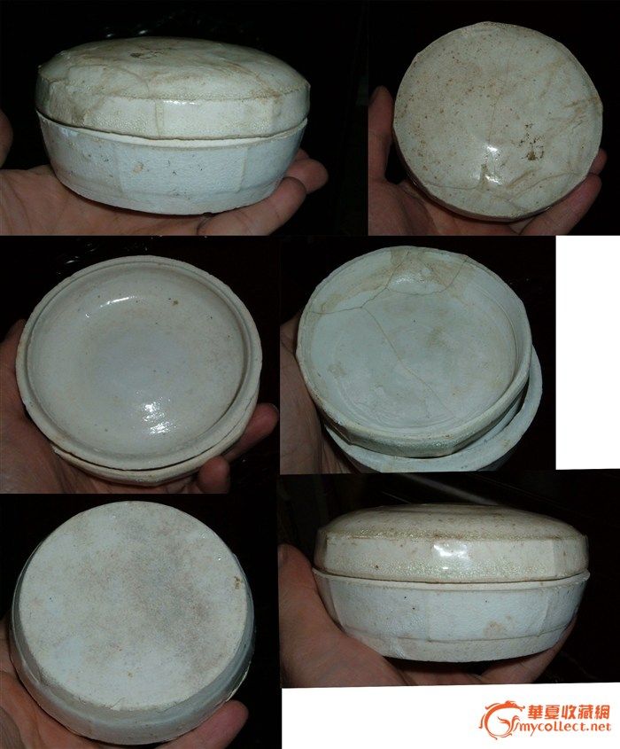 宋代瓜棱白釉粉合=到底是什么年代_宋代瓜棱